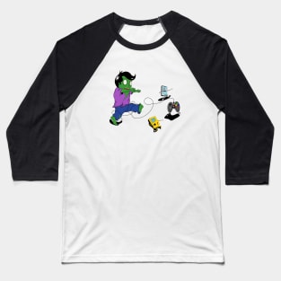 Gamer Zombie Baseball T-Shirt